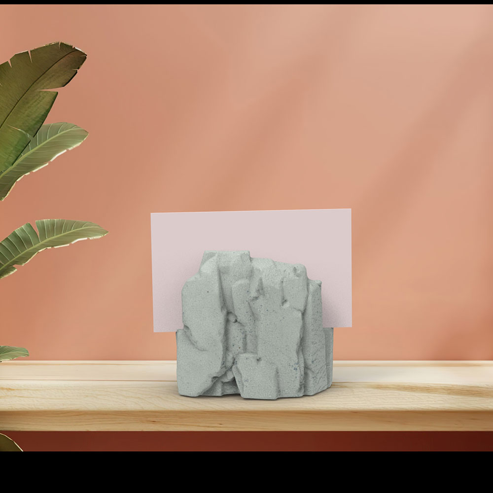 Home Office Gear - Mountain-Shaped Business Card Holder Silicone Mold,
