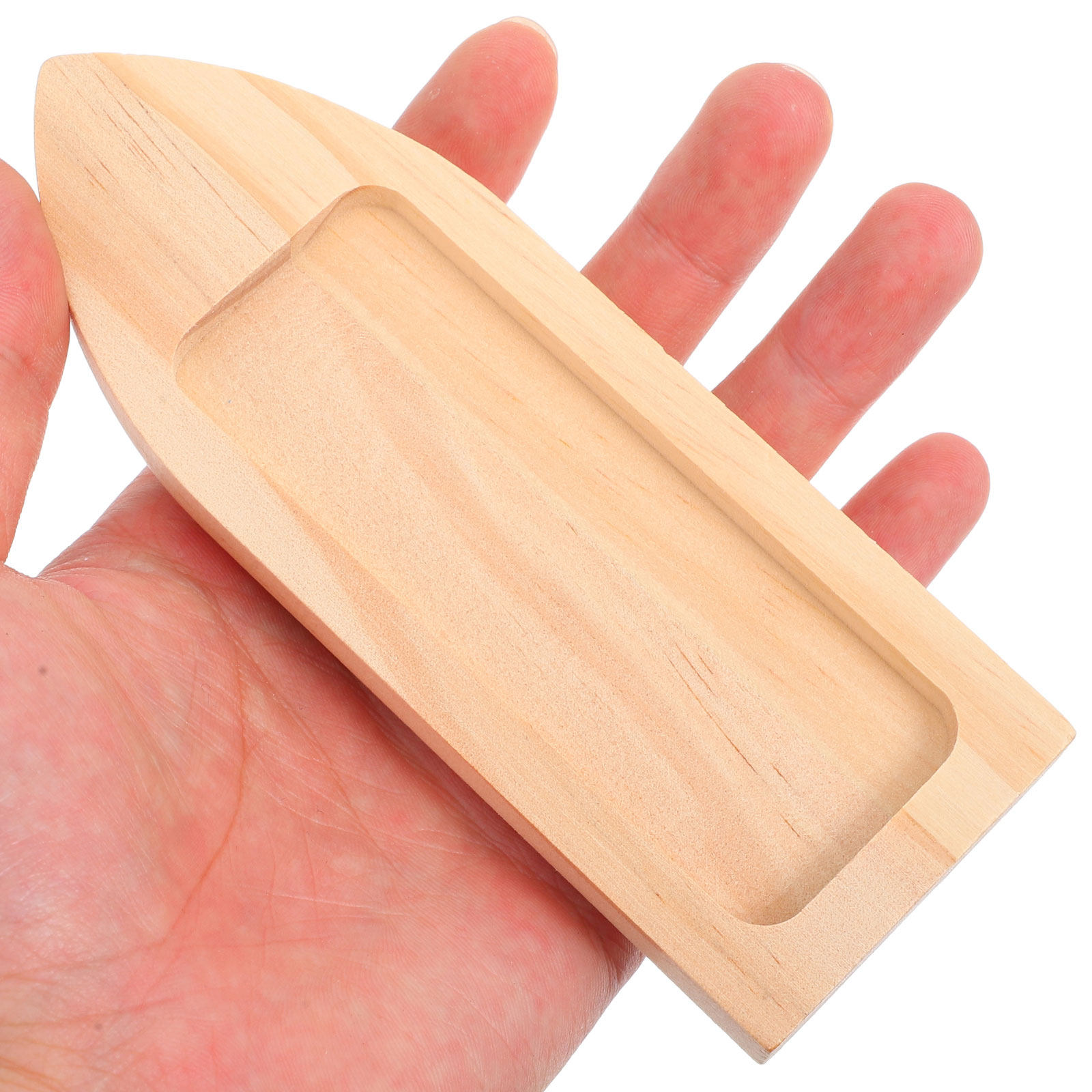 Home Office Bookshelves - 3Pcs Unfinished Wooden Canoe Craft Set