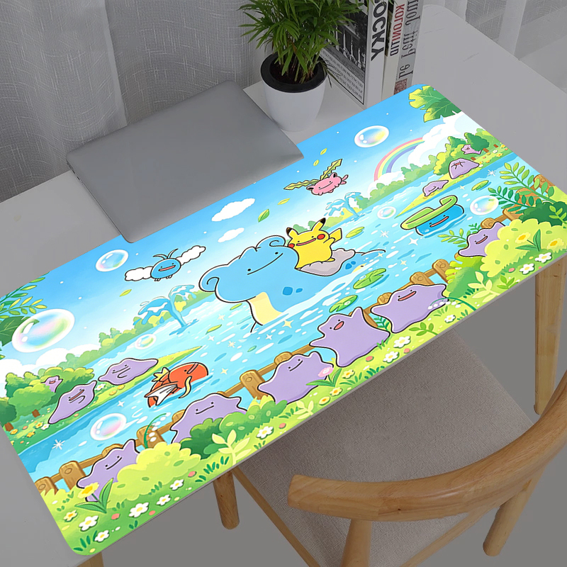 Home Office Desk Ideas - Mouse Pad Pokemon Pikachu Anime Durable