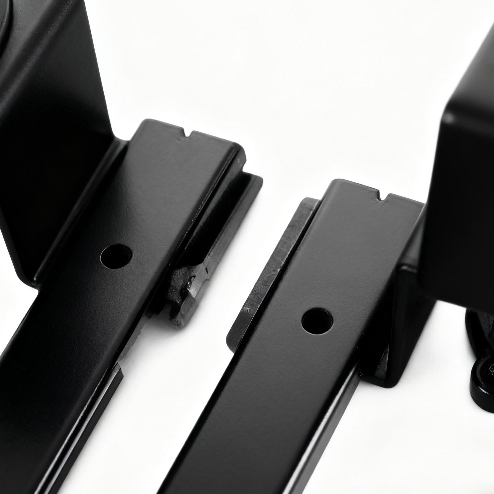 Home Office Desk Ideas - Under Desk Keyboard Rail Rotating Keyboard