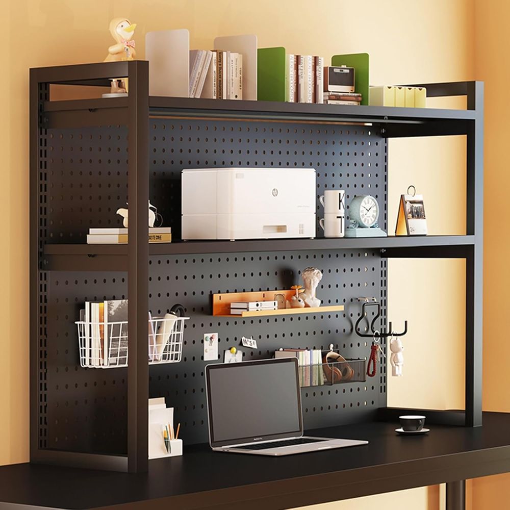 Home Office Bookshelves - Multipurpose Desk Storage and Bookshelf for