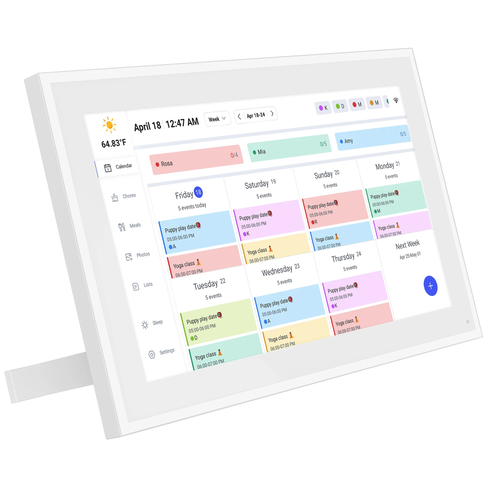 Home Office Google - Smart touch screen Google calendar digital