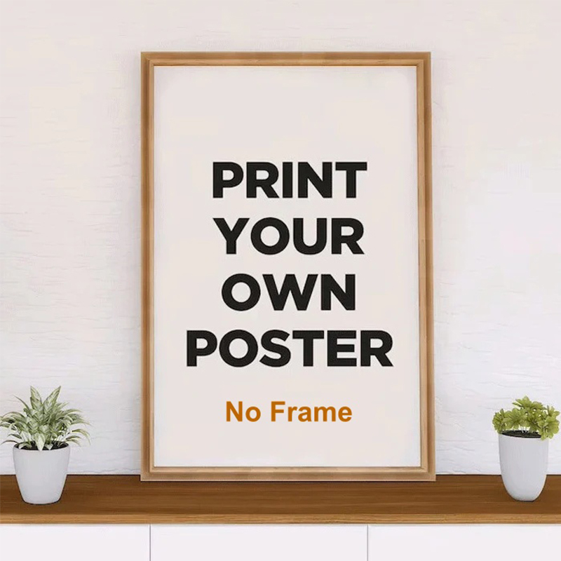 Home Office Art - 1pc Customized Portrait Landscape Poster Printing