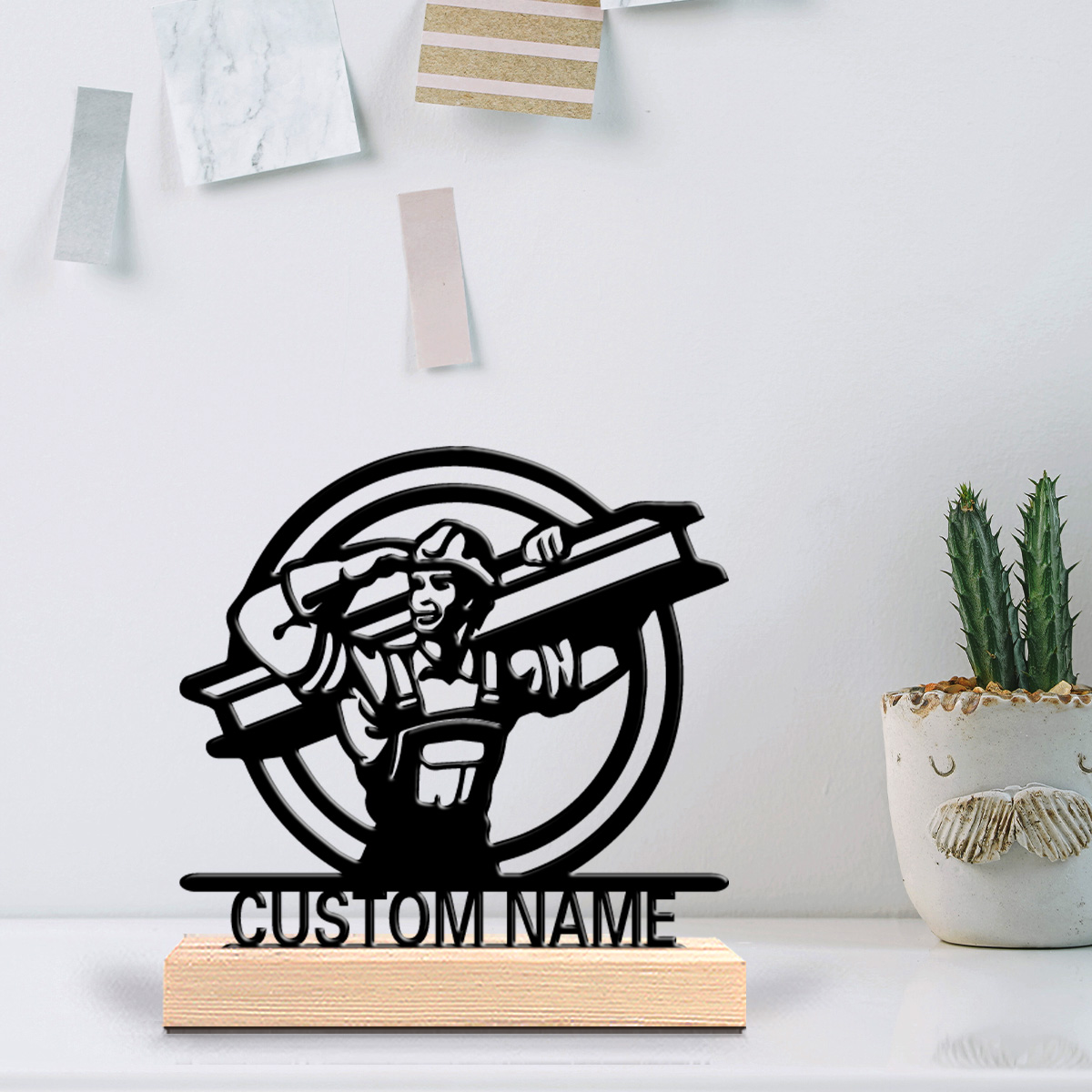 Home Office Art - 1pc Retro Personalized Custom bee Metal
