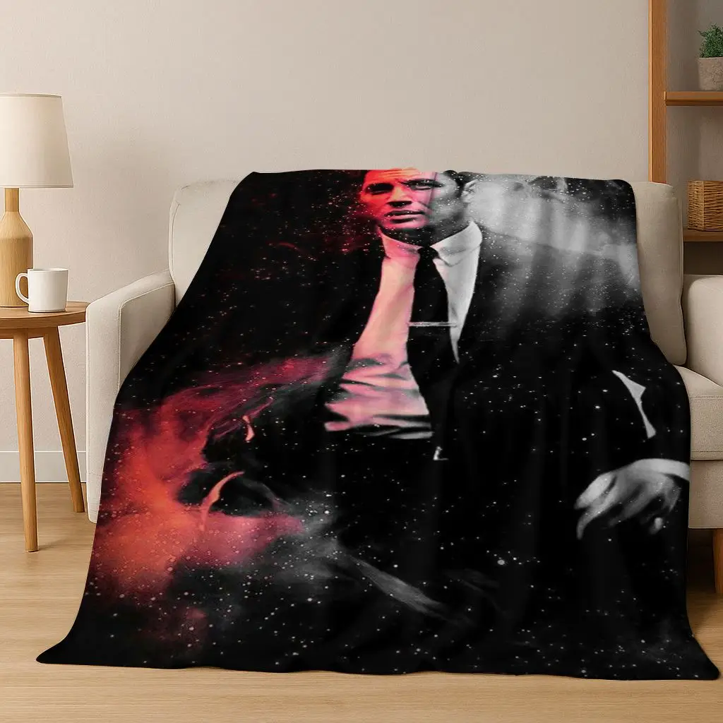 Home Office With Sofa - Cozy D Tom Hardy Throw Blanket