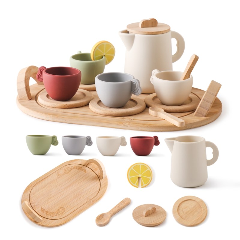 Home Office Number - Baby Wooden Montessori Toys Playing House