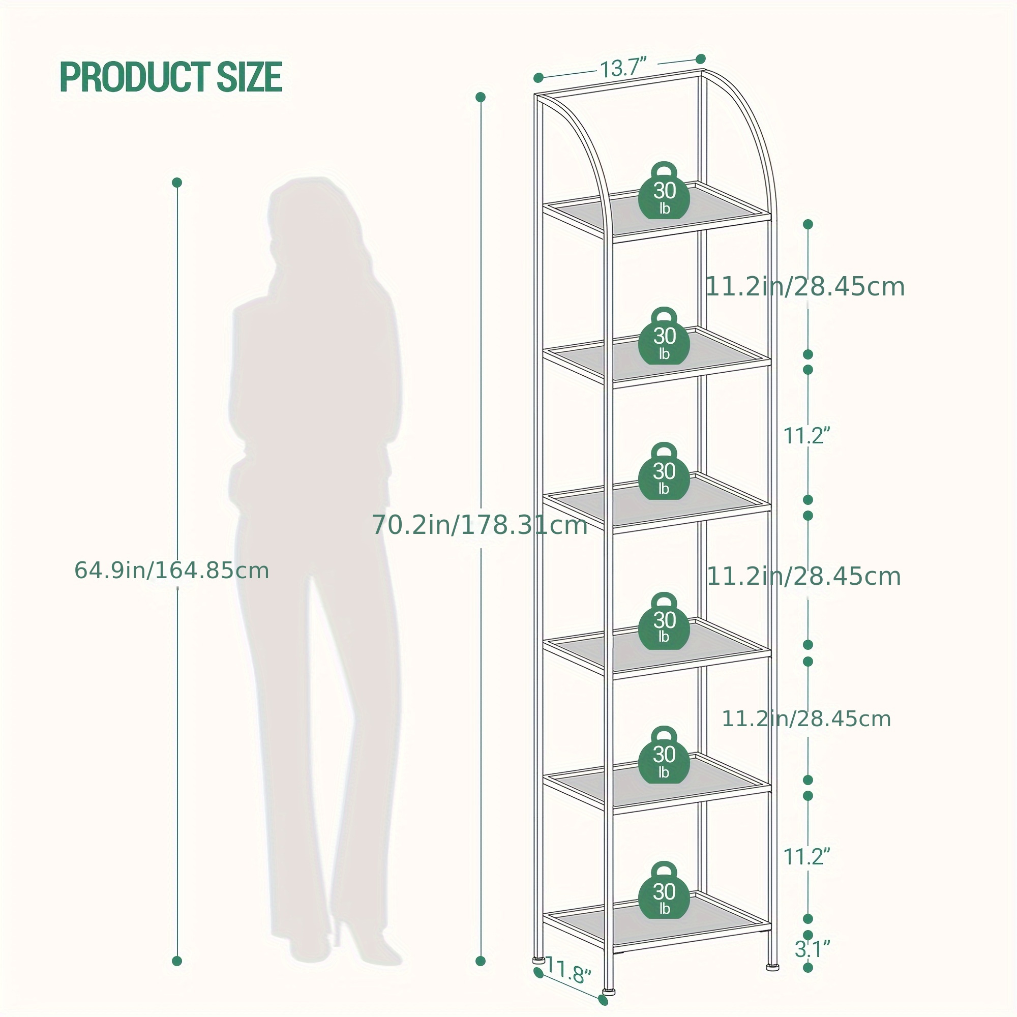 Bookcase Bookshelf, Tempered G - Home Office Bookshelves avaliação e preço