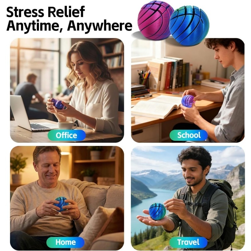 3D Printed Slime Ball Fidget T - Home Office Gear avaliação e preço