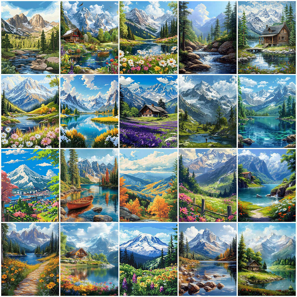 2026 Oil Painting By Numbers M - Home Office Number avaliação e preço
