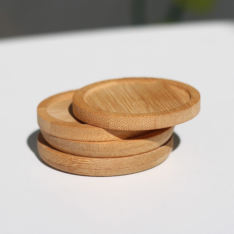 Heat Insulation Bamboo Coaster - Desktop Organizer Bamboo avaliação e preço