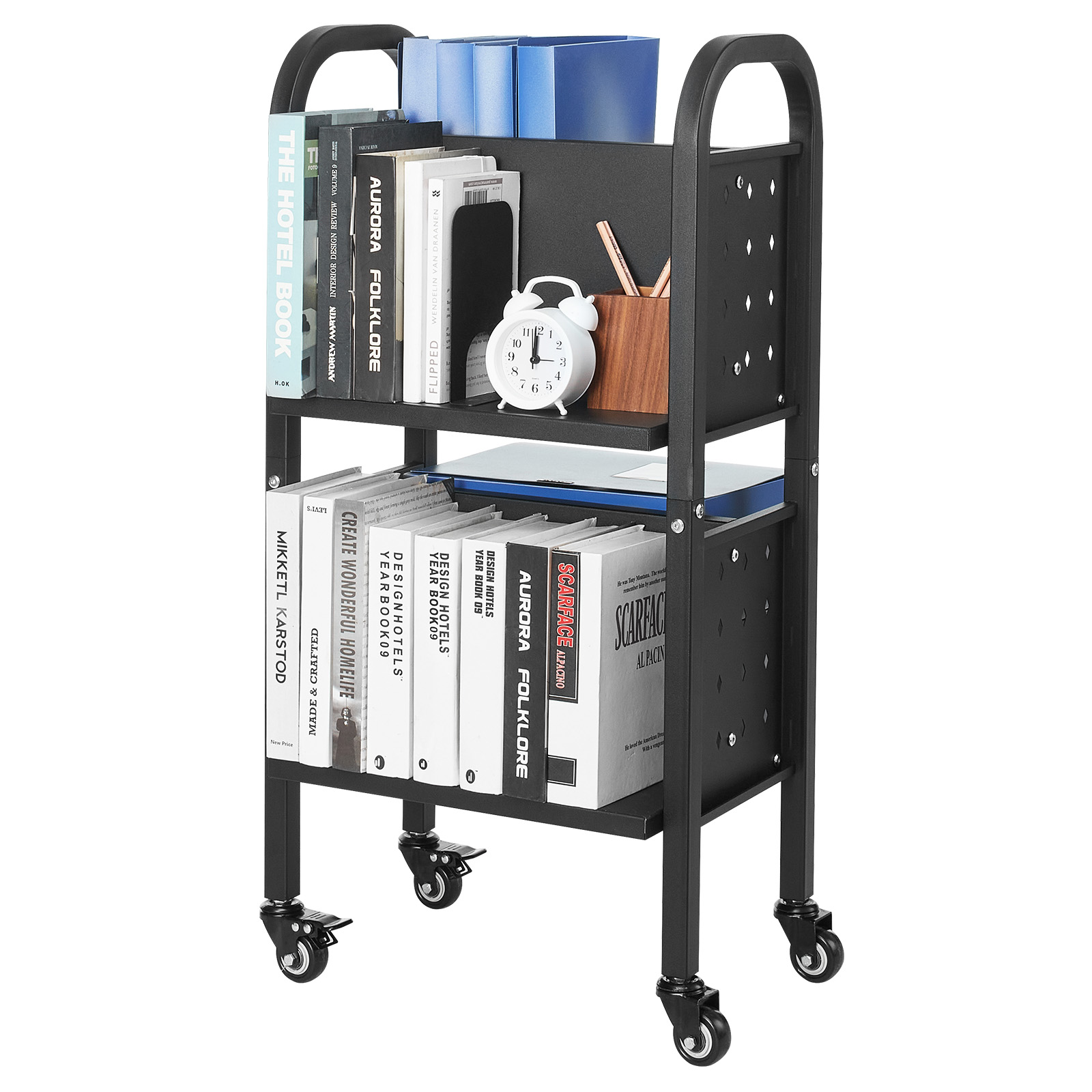 SucceBuy 150Lbs Rolling Librar - Home Office Library avaliação e preço