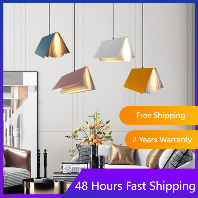 Novelty Pendant Lights Book De - Home Office Library avaliação e preço