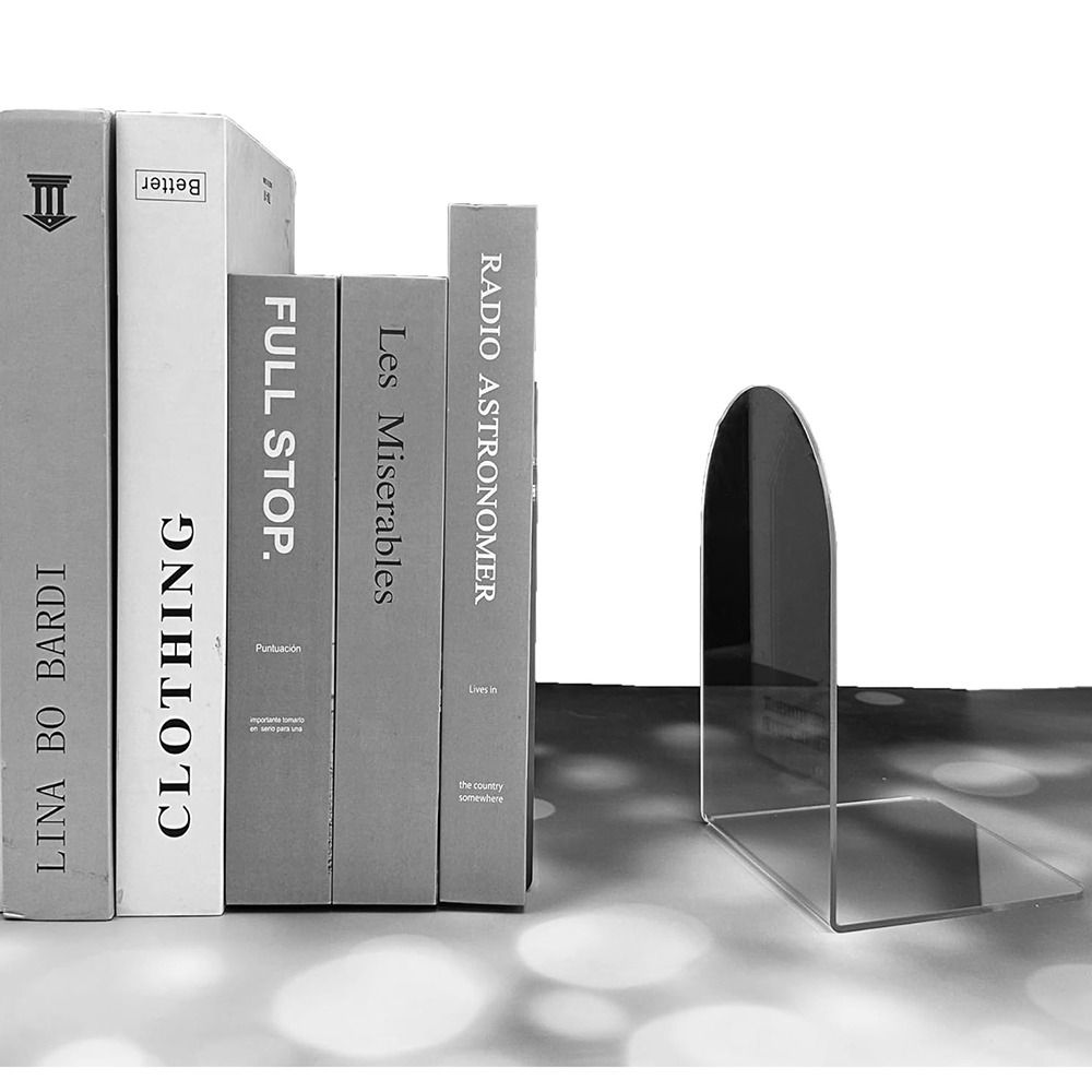 Acrylic Book Ends for Book She - Home Office Library avaliação e preço