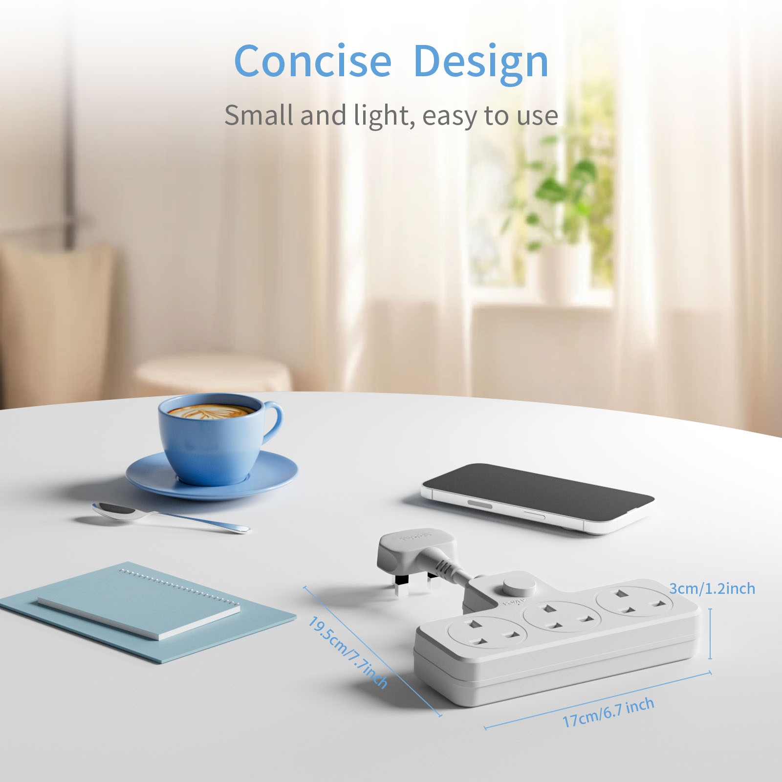 UK Power Plug Wall Outlet 13A  - Home Office Of Uk avaliação e preço