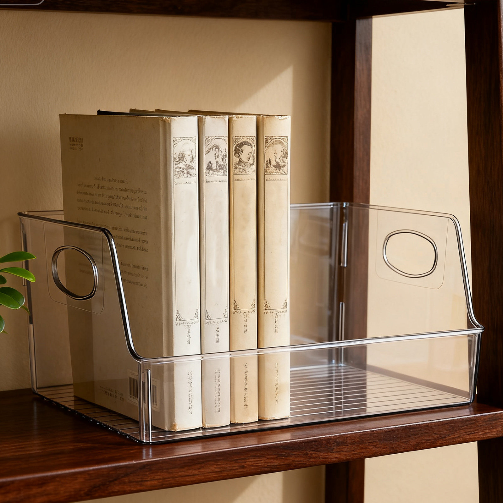 Sturdy Drop Resistant Clear Bo - Home Office Library avaliação e preço