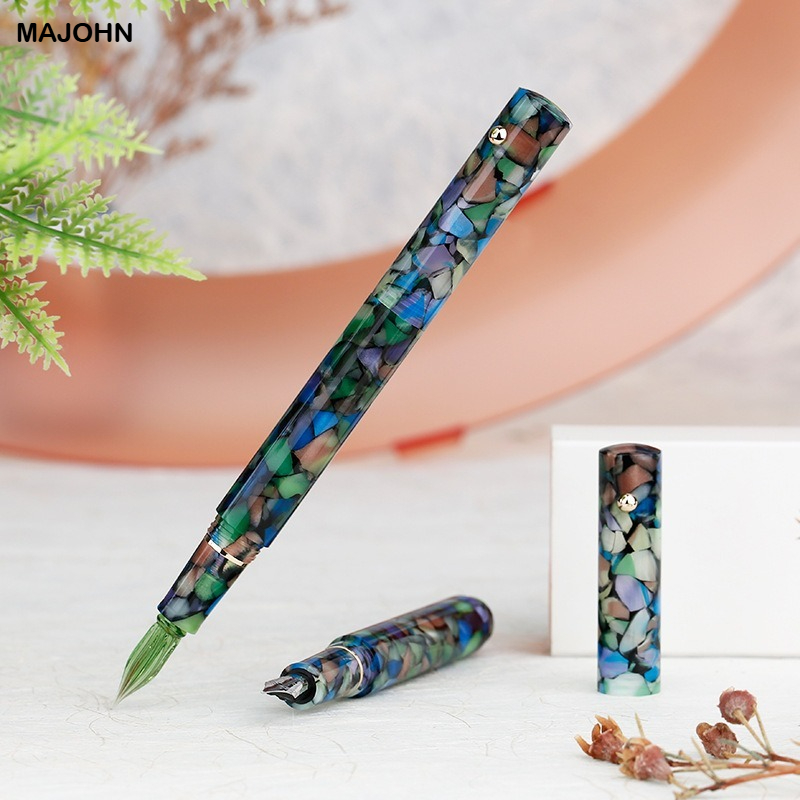 MAJOHN N8 Resin Glass Dip Pen  - Home Office Student avaliação e preço