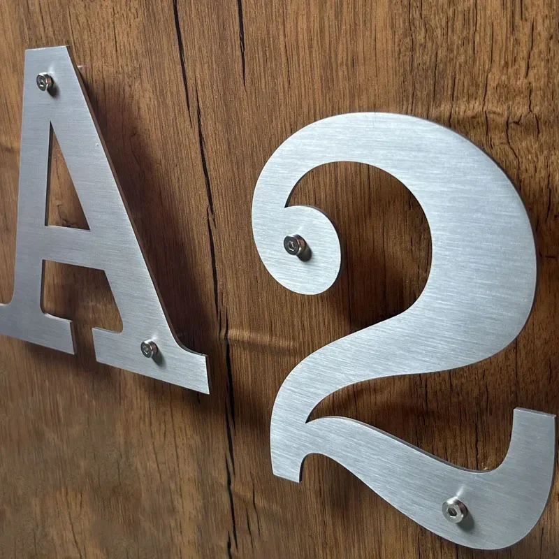 127mm/5in Stainless Steel Lett - Home Office Number avaliação e preço