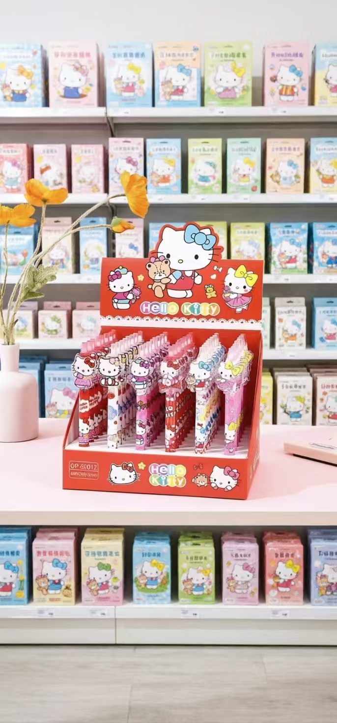 Cute Hello Kitty Gel Pen 0.5mm - Home Office Student avaliação e preço