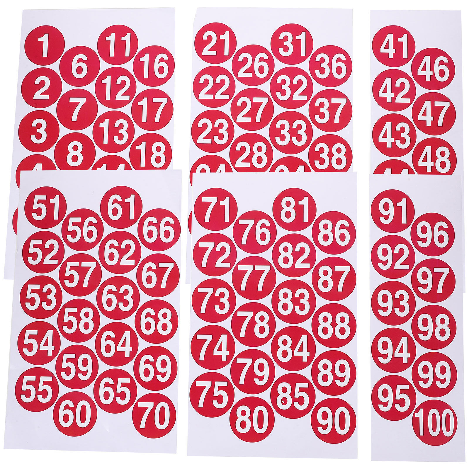 1Set Waterproof Number Sticker - Home Office Number avaliação e preço