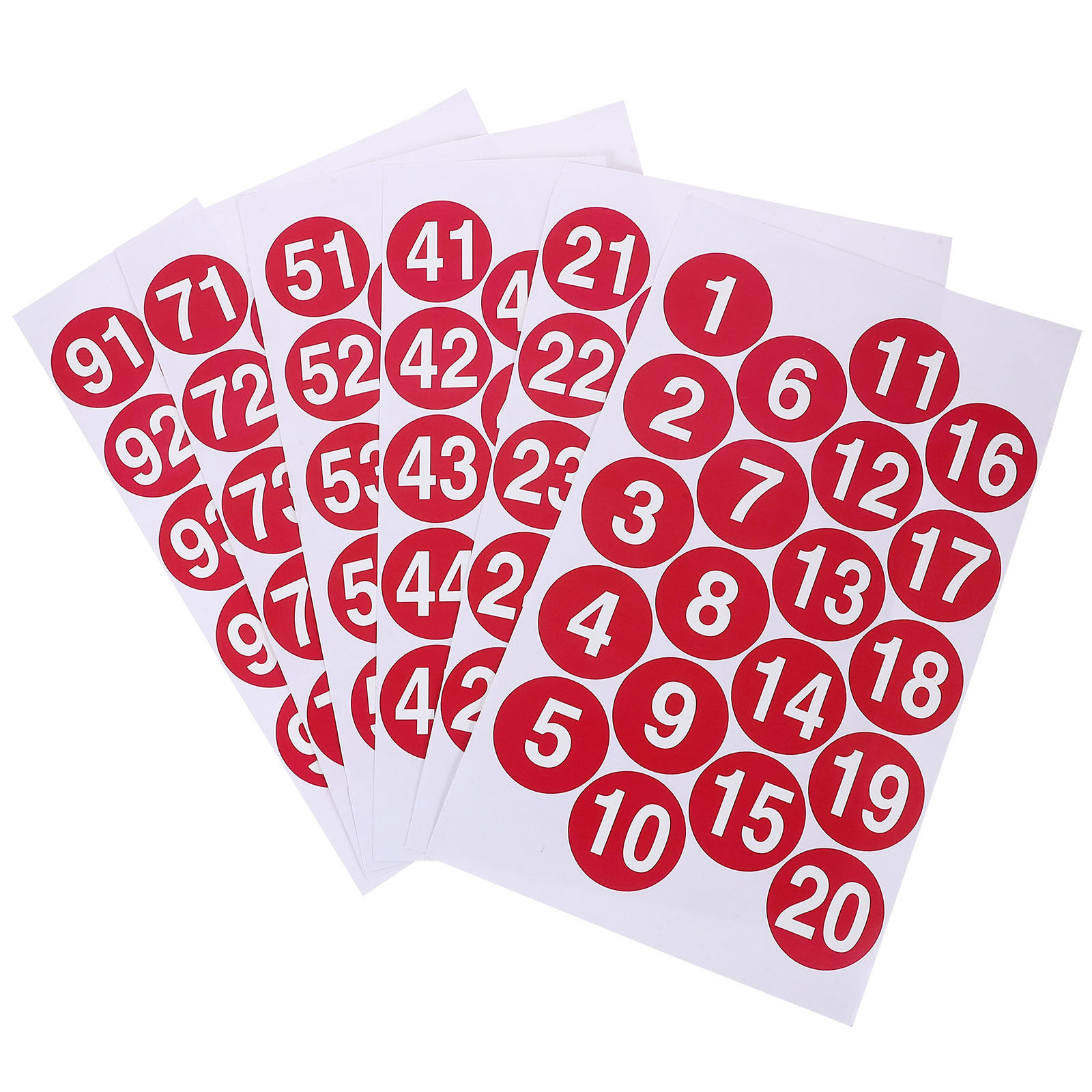 1Set Waterproof Number Sticker - Home Office Number avaliação e preço