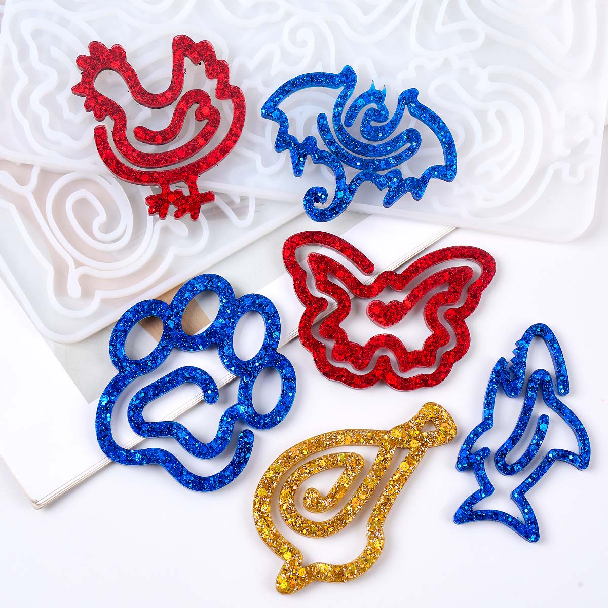 3D Animal Bookmark Silicone Mo - Home Office Gear avaliação e preço