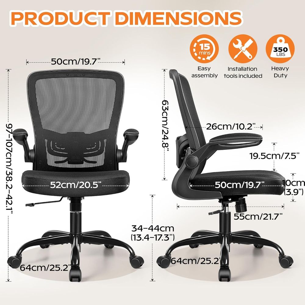Mesh Desk Chair 2026 - Ergonom - Home Office Desks avaliação e preço