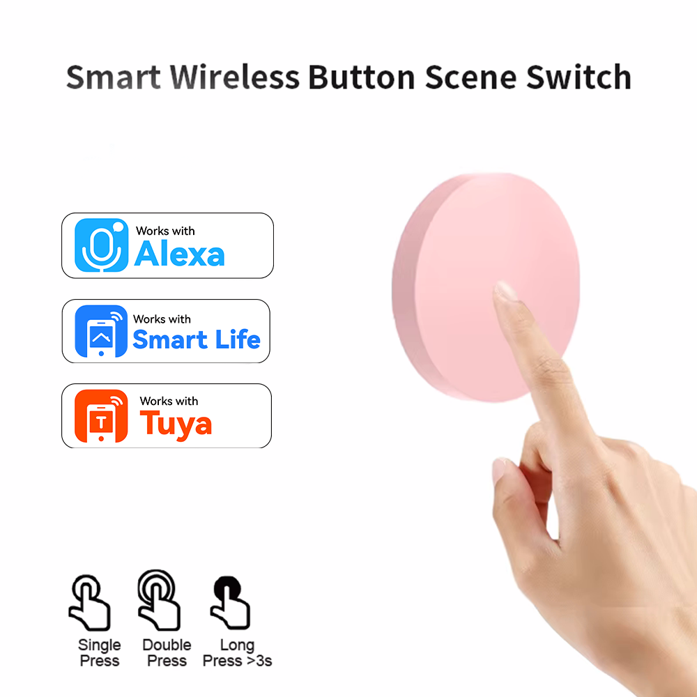 Smart Wireless Button Scene Sw - Home Office Google avaliação e preço