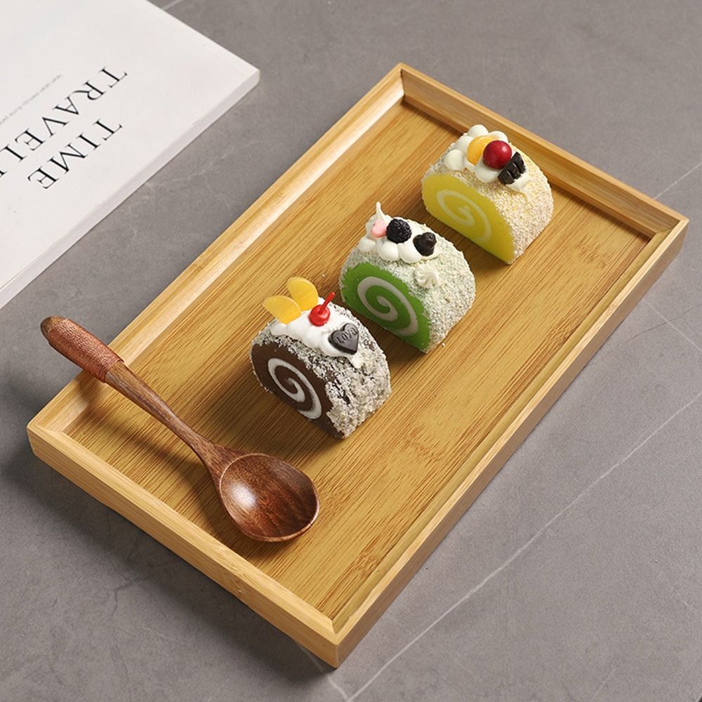 Decorate Tray Natural Bamboo B - Desktop Organizer Bamboo avaliação e preço