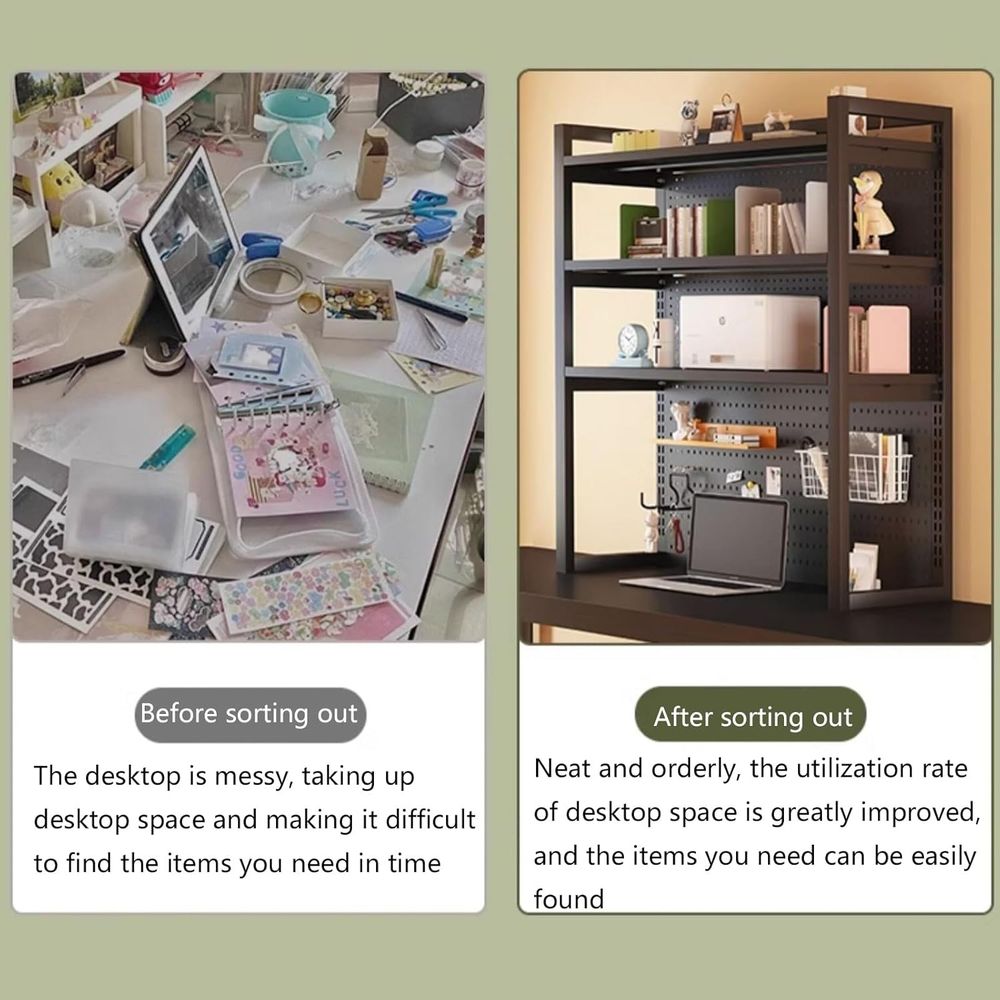 Multipurpose Desk Storage and  - Home Office Bookshelves avaliação e preço