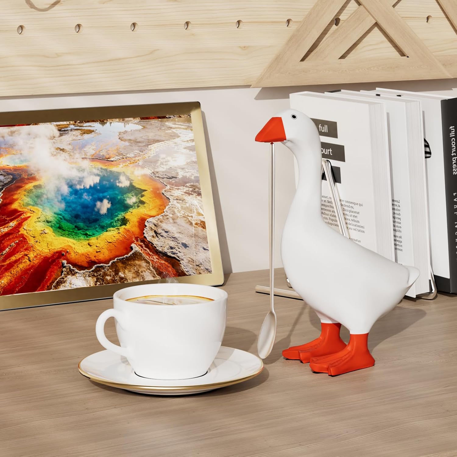 Magnetic Goose Key Holder Cute - Home Office Desk Ideas avaliação e preço