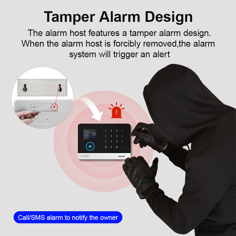 PGST WIFI GSM Smart Home Secur - Home Office Google avaliação e preço