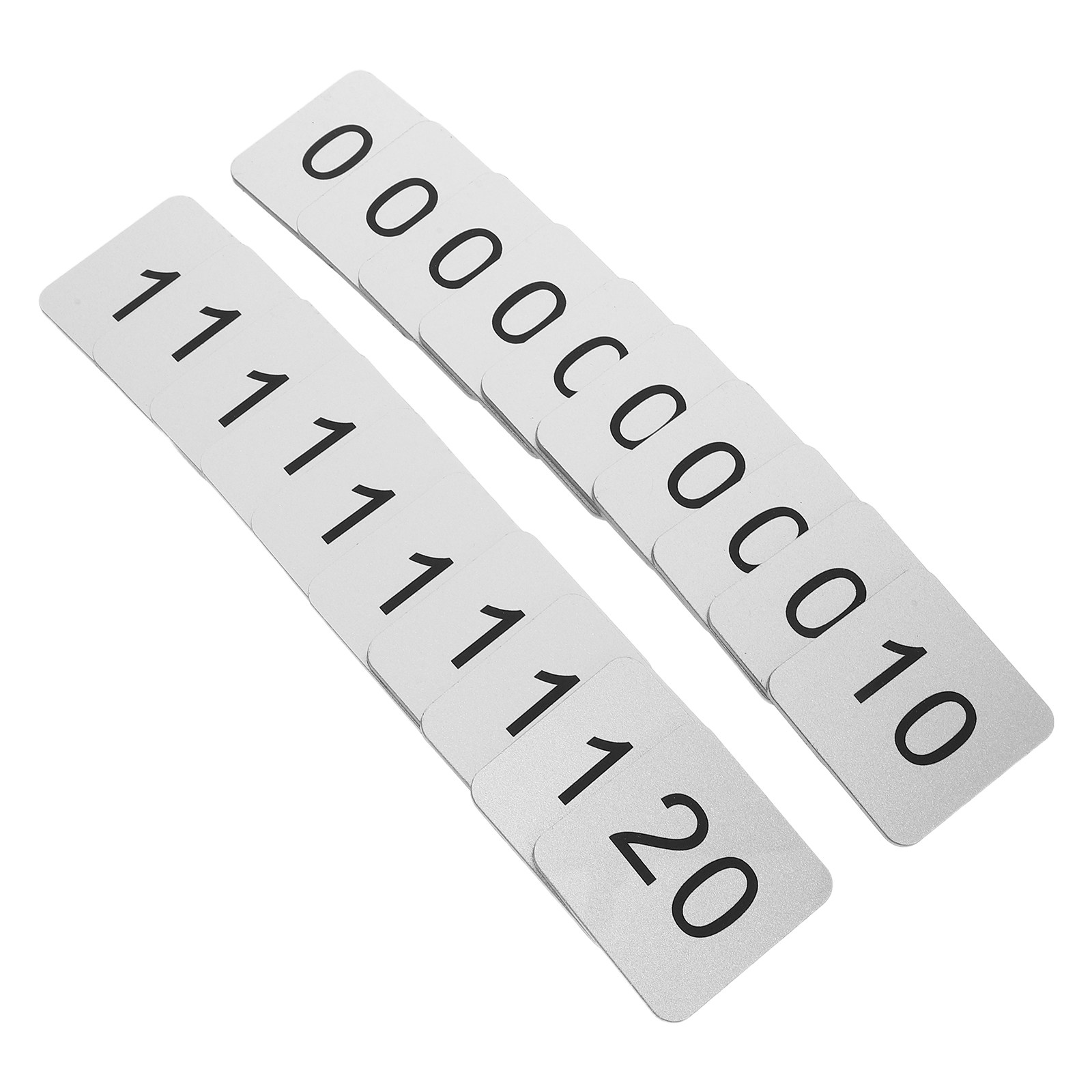 20Pcs Self-Adhesive Acrylic Nu - Home Office Number avaliação e preço