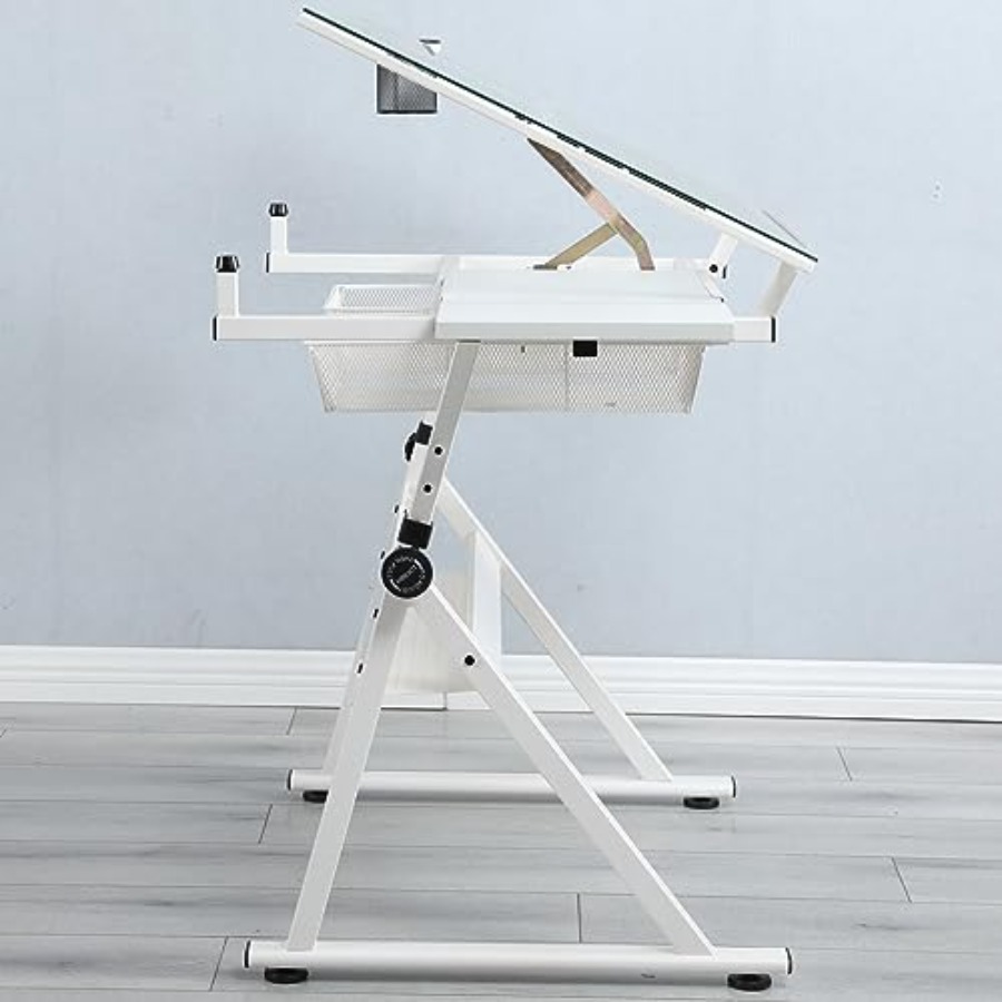 Drafting Table with Stool Mode - Home Office Desks avaliação e preço