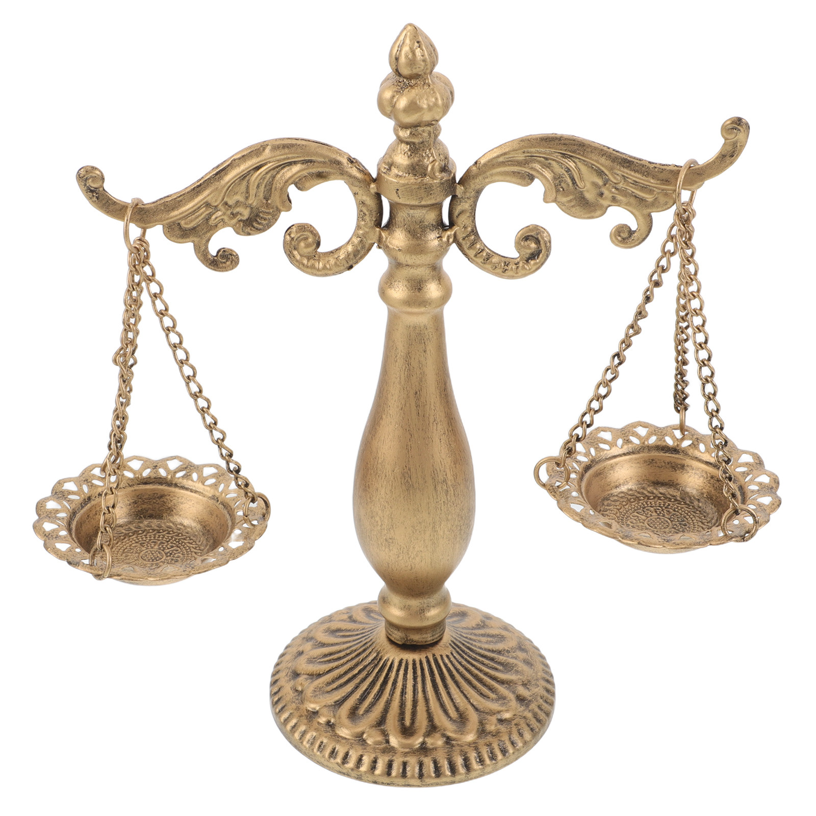 Metal Vintage Libra Balance Sc - Home Office Library avaliação e preço