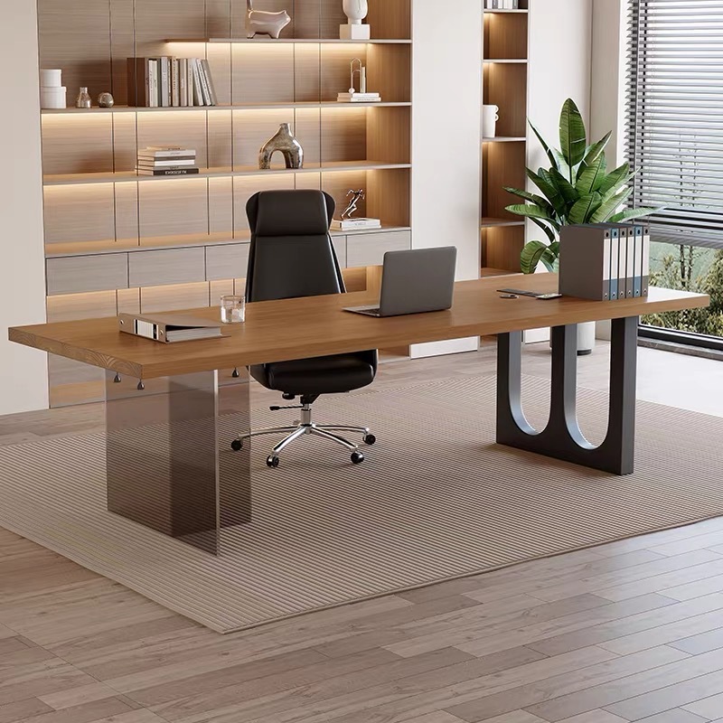 Italian Acrylic Floating Woode - Home Office Desks avaliação e preço