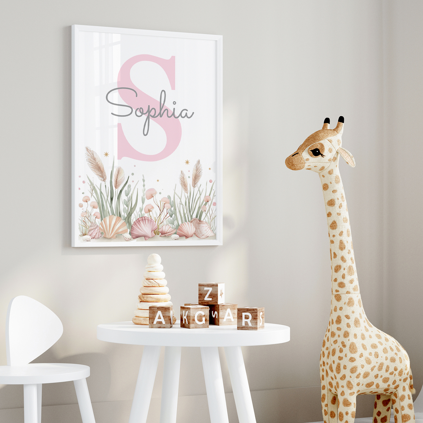 3pcs Personalized Custom Name  - Home Office Art avaliação e preço