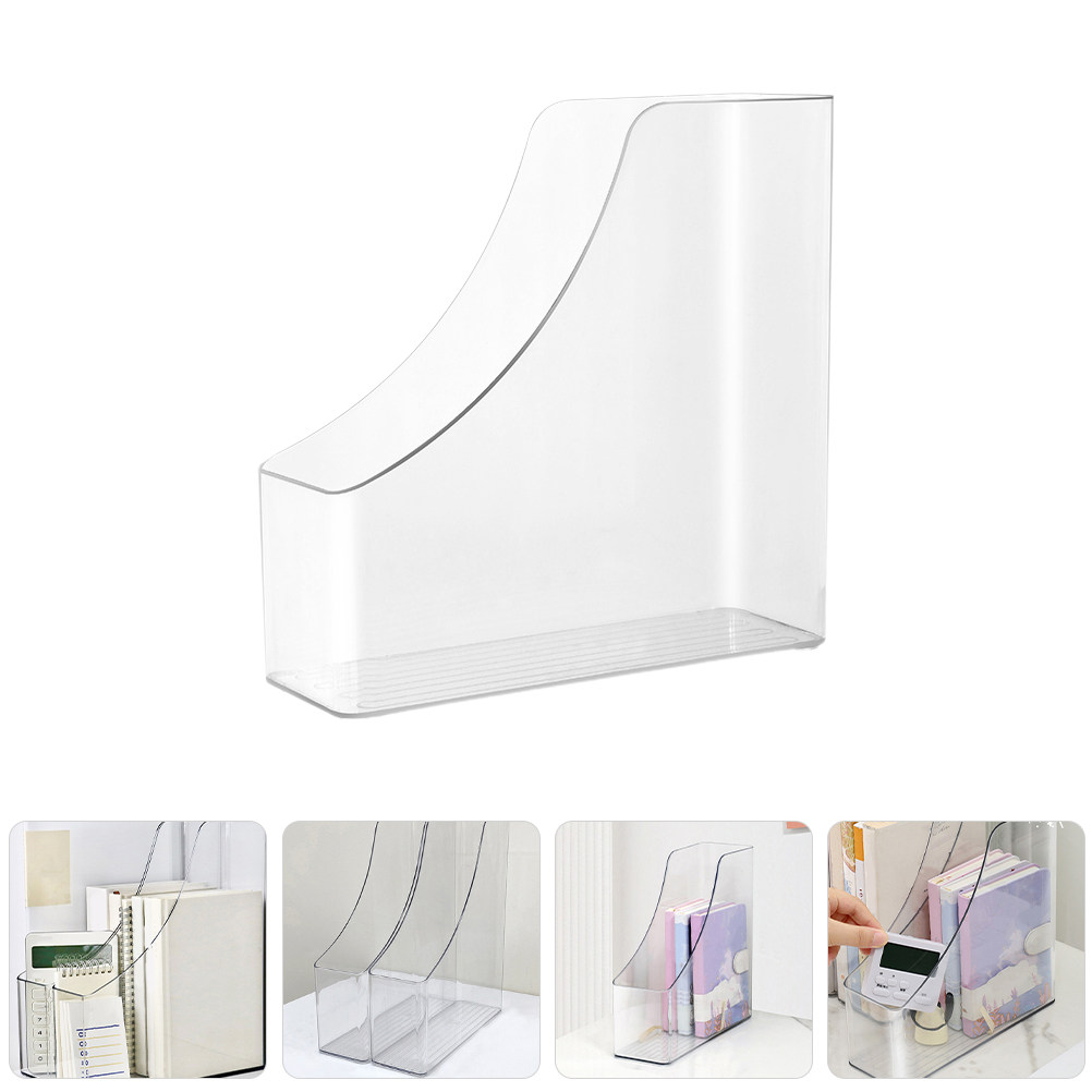 2Pcs Clear File Organizer Tran - Home Office Library avaliação e preço