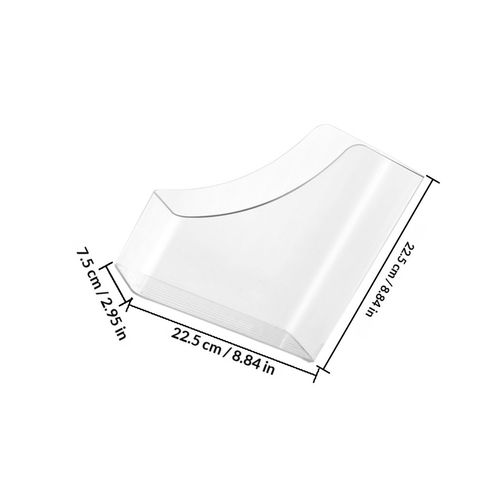 2Pcs Clear File Organizer Tran - Home Office Library avaliação e preço