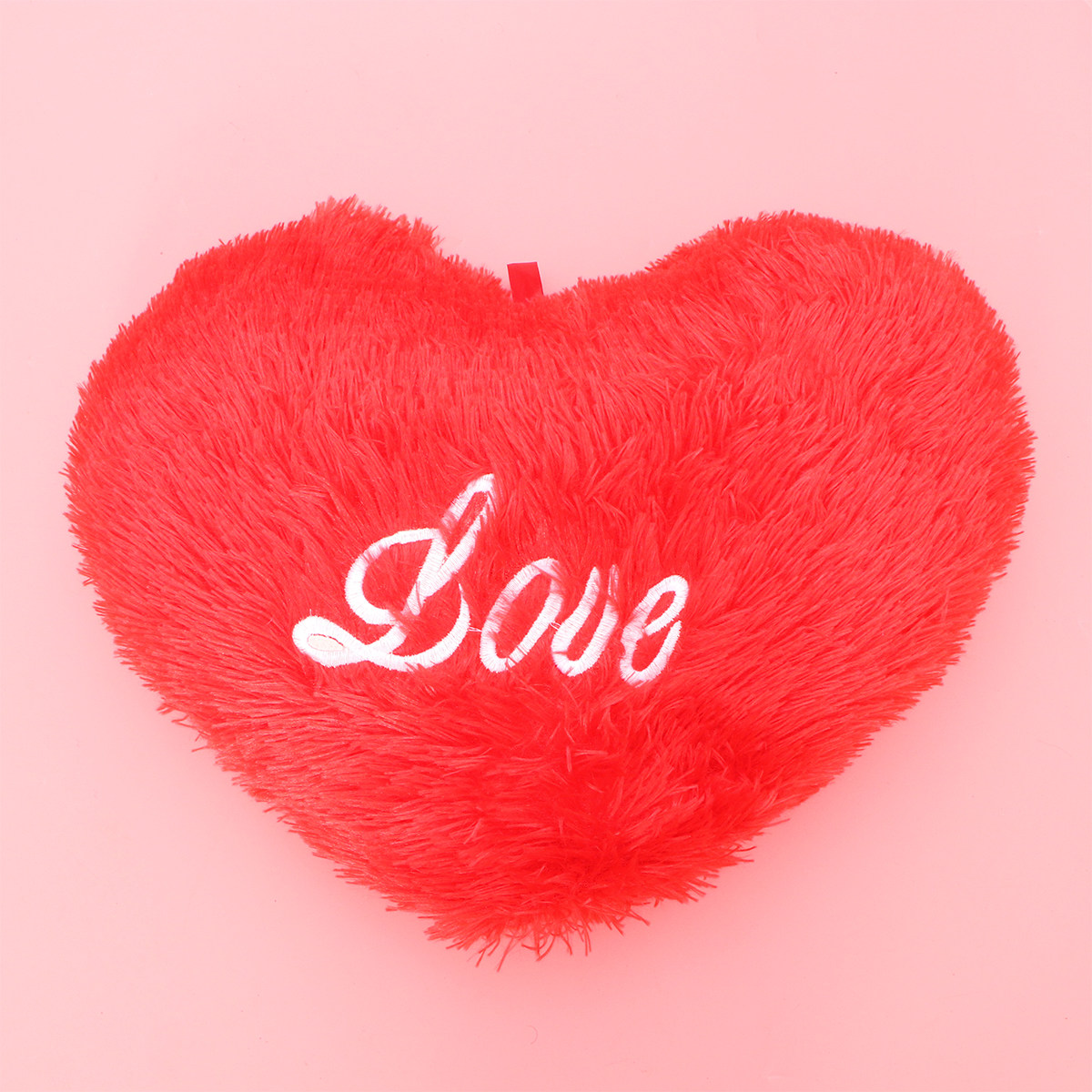 Heart Shaped Red Pillow Insert - Home Office With Sofa avaliação e preço
