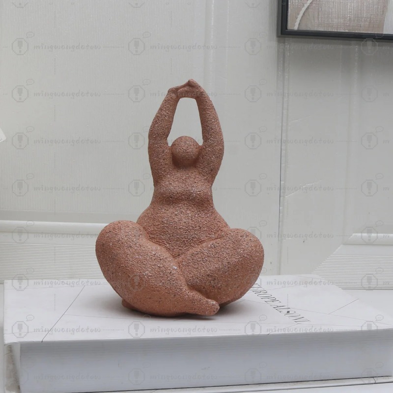 1pc, Sandstone Resin  Chubby W - Home Office Art avaliação e preço