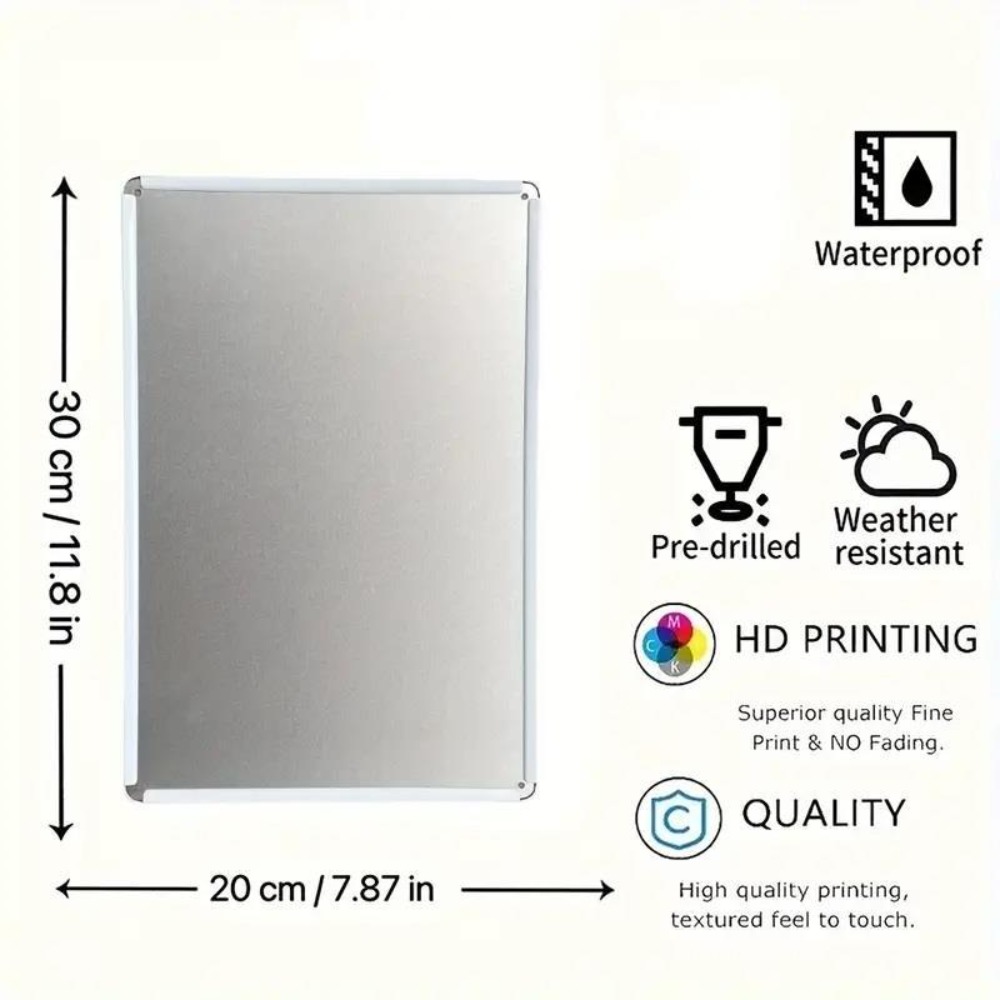 Vintage Metal Wall Decor 2D Ba - Home Office Library avaliação e preço