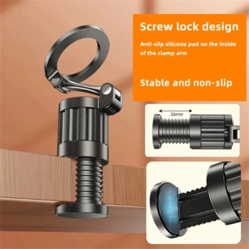360° Rotation Desktop Magnetic - Home Office Desk Ideas avaliação e preço