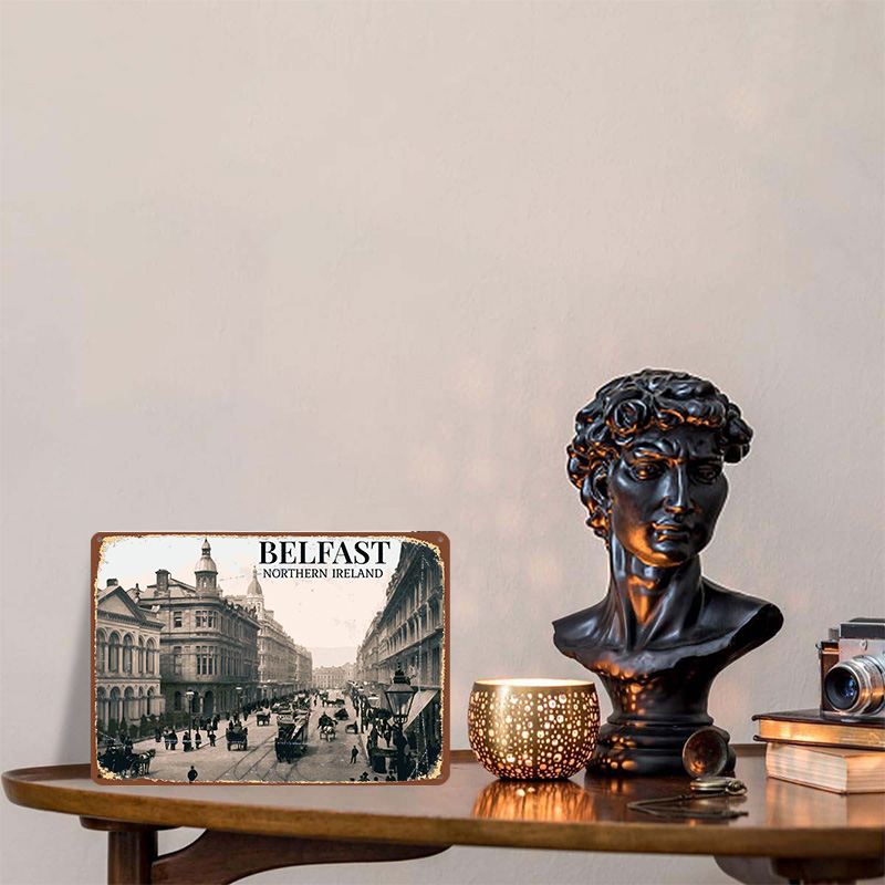 Vintage Belfast Printed Poster - Home Office Belfast avaliação e preço