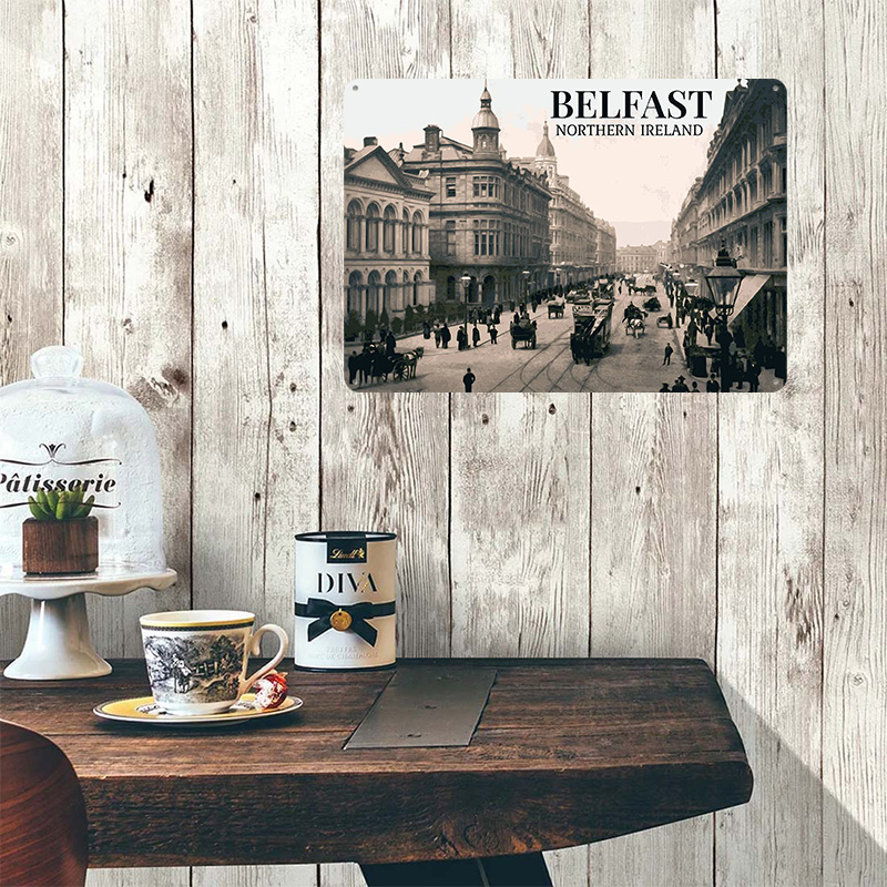 Vintage Belfast Printed Poster - Home Office Belfast avaliação e preço