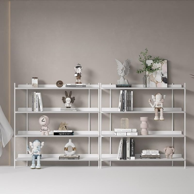 Nordic light luxury wrought ir - Home Office Bookshelves avaliação e preço