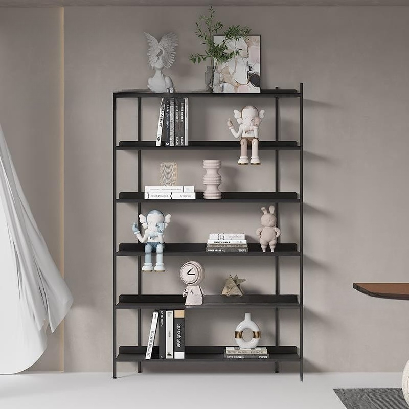 Nordic light luxury wrought ir - Home Office Bookshelves avaliação e preço