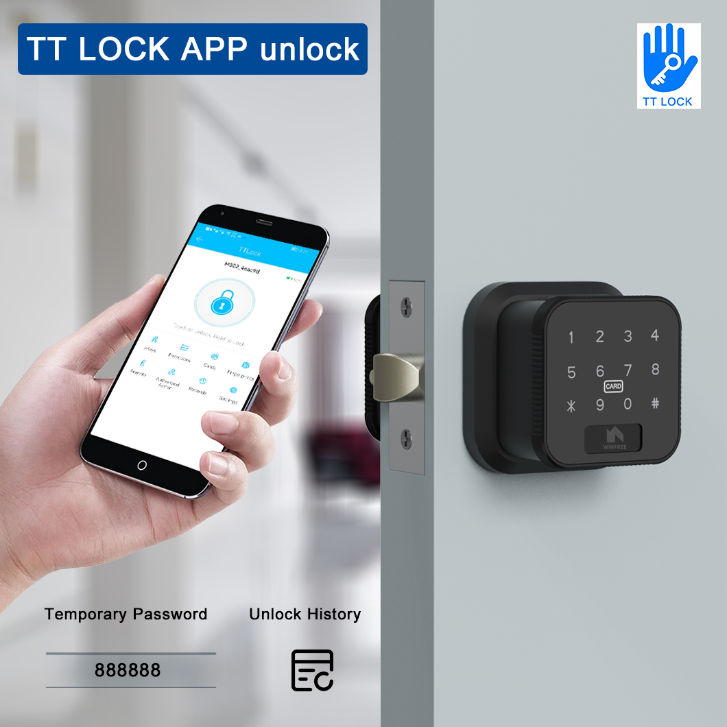 WINFREE Smart Lock Fingerprint - Home Office Google avaliação e preço