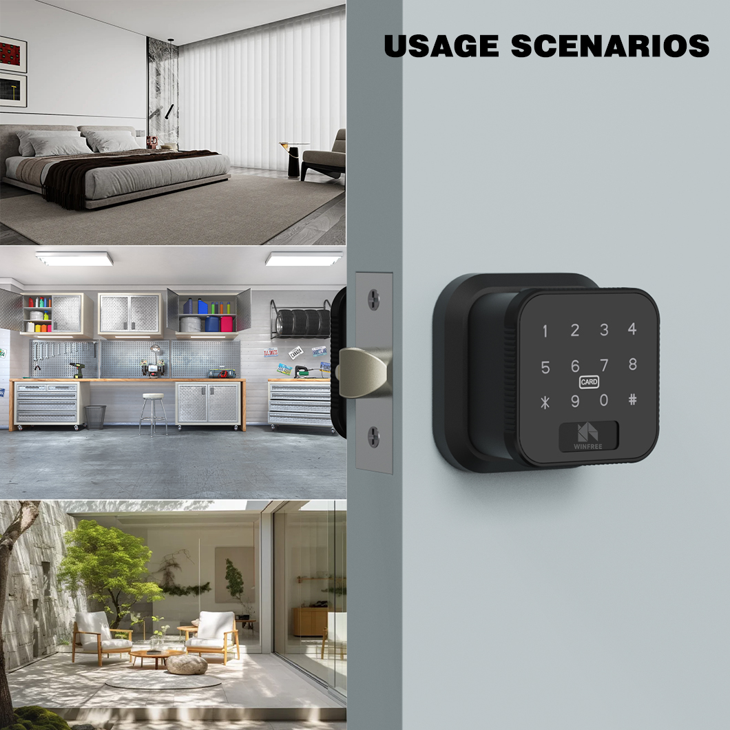 WINFREE Smart Lock Fingerprint - Home Office Google avaliação e preço