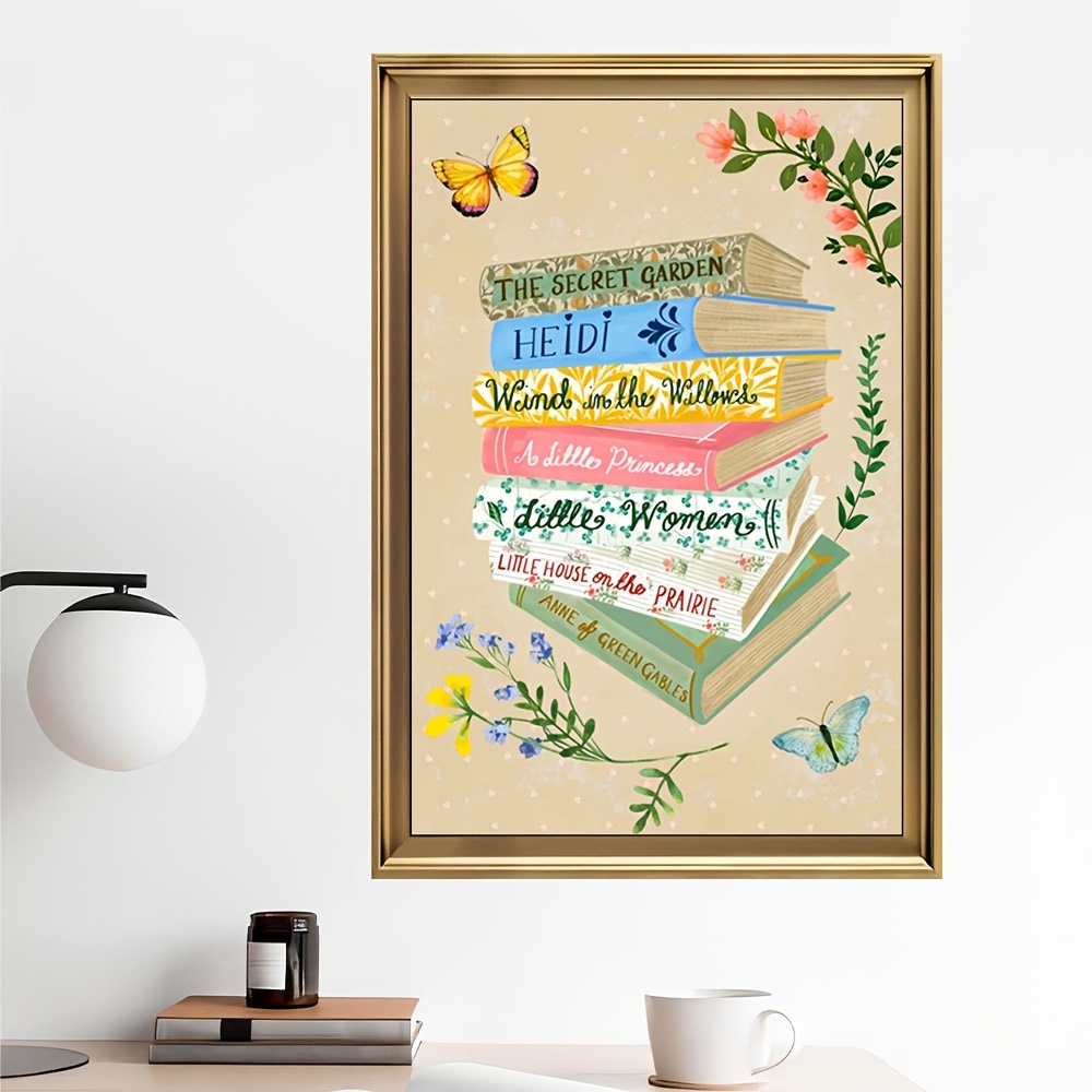 1pc Vintage Library Bookshop C - Home Office Library avaliação e preço