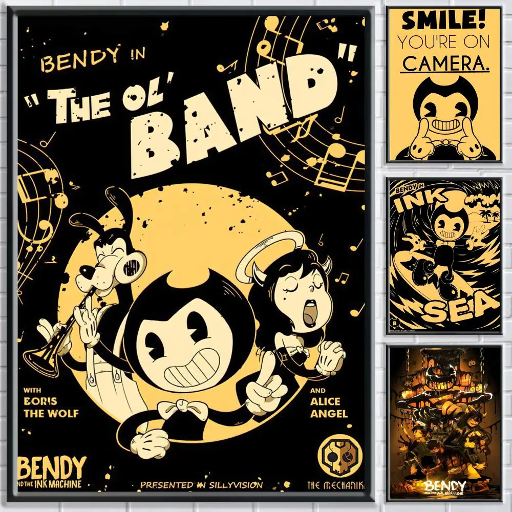 Bendy and the Ink Machine Post - Home Office Gear avaliação e preço